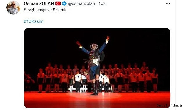Başkan Zolan'dan yüreklere dokunan paylaşım