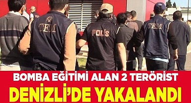 Bomba eğitimi alan teröristler yakalandı