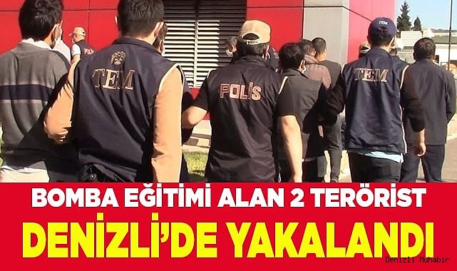 Bomba eğitimi alan teröristler yakalandı