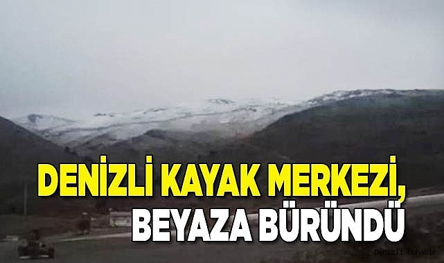 Bozdağ Kayak Merkezi, beyaza büründü