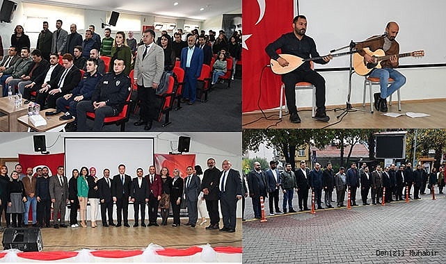 Buldan’da 24 Kasım Öğretmenler Günü törenlerle kutlandı