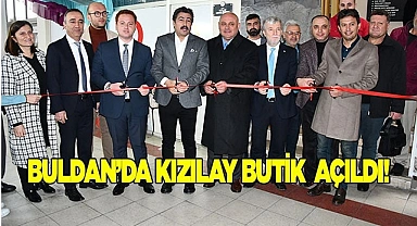 Buldan’da Kızılay Butik törenle açıldı!