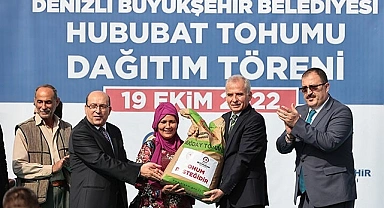 Büyükşehir’in tohum destekleri çiftçiye can simidi oldu