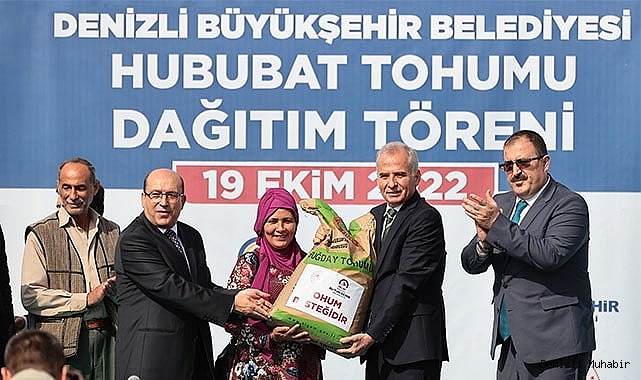 Büyükşehir’in tohum destekleri çiftçiye can simidi oldu