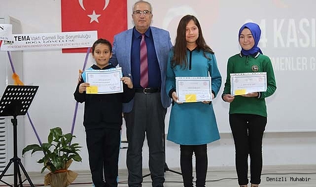 Çameli’nde 24 Kasım Öğretmenler Günü kutlandı