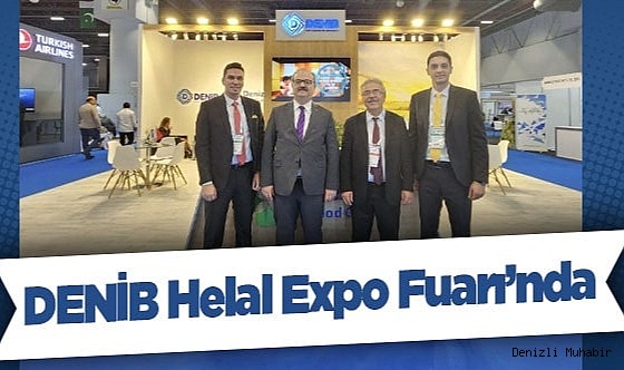 DENİB Helal Expo Fuarı’nda