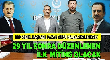 Denizli Büyük mitinge hazırlanıyor