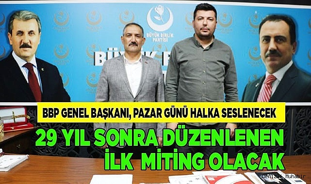 Denizli Büyük mitinge hazırlanıyor