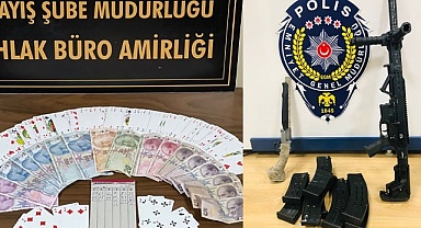 Denizli’de kumar oynayan 32 kişiye 58 bin lira ceza kesildi