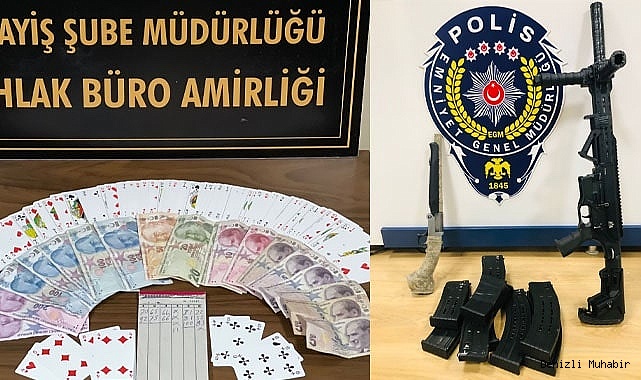 Denizli’de kumar oynayan 32 kişiye 58 bin lira ceza kesildi