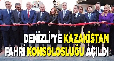 Denizli’ye Kazakistan Fahri Konsolosluğu açıldı 