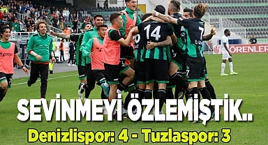 Denizlispor: 4 - Tuzlaspor: 3