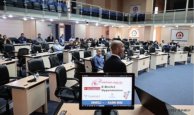 e-Devlet Kapısı eğitimi Büyükşehir koordinesinde yapıldı