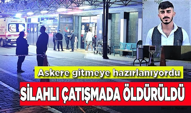 Gençlerin kavgasında silahlar konuştu: 1 ölü, 2 yaralı