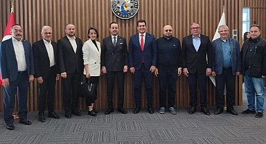  GÜNGÖR’DEN DSO BAŞKANI KASAPOĞLU’NA ZİYARET