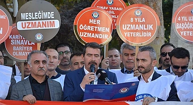 HER ÖĞRETMENİMİZ UZMANDIR: SINAV DAYATMASINDAN VAZGEÇİN
