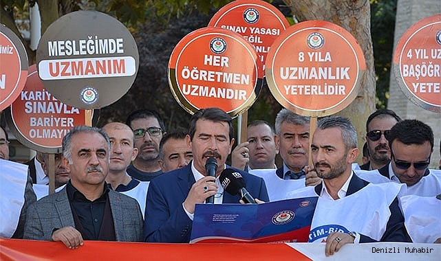HER ÖĞRETMENİMİZ UZMANDIR: SINAV DAYATMASINDAN VAZGEÇİN