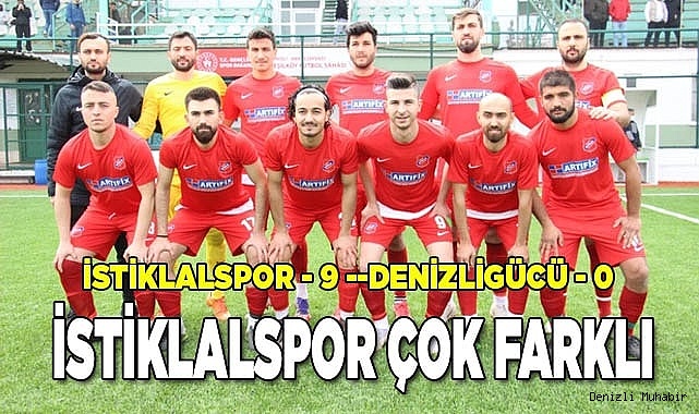 İSTİKLALSPOR -9 -- DENİZLİGÜCÜ -0