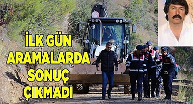 İtirafın ardından yapılan ilk günkü aramalarda sonuç çıkmadı