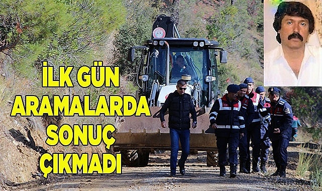 İtirafın ardından yapılan ilk günkü aramalarda sonuç çıkmadı