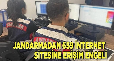 Jandarmadan 659 internet sitesine erişim engeli