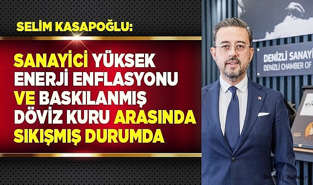 Kasapoğlu: 'Reel faizlerin yüksekliği, yeni yatırımlara engel'