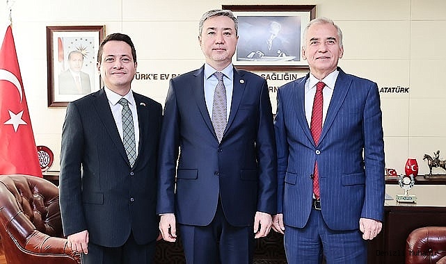 Kazakistan Büyükelçisi'nden Başkan Zolan’a ziyaret