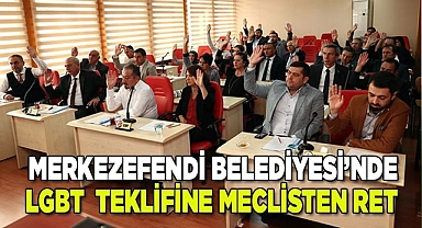 Merkezefendi Belediyesi’de tepki çeken LGBT  teklifine meclisten ret