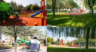MERKEZEFENDİ’NİN PARKLARI DAHA DA GÜZELLEŞİYOR