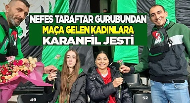 Nefes, karanfille farkındalık yaşattı