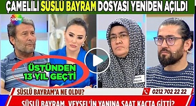SÜSLÜ BAYRAM DOSYASI YENİDEN AÇILDI