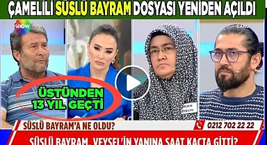 SÜSLÜ BAYRAM DOSYASI YENİDEN AÇILDI
