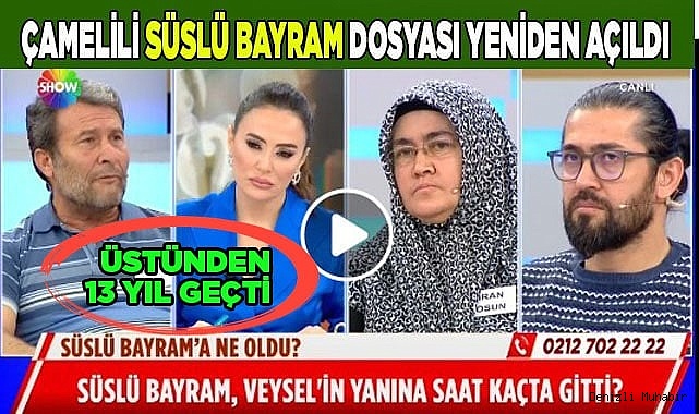 SÜSLÜ BAYRAM DOSYASI YENİDEN AÇILDI