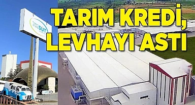 TARIM KREDİ, LEVHAYI ASTI