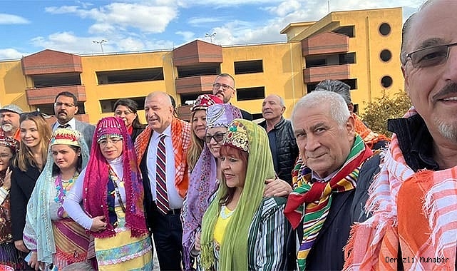 ÜMİT ÖZDAĞ PAMUKKALE YÖRÜK TÜRKMEN  DERNEĞİNİ ZİYARET ETTİ