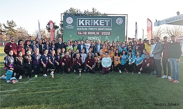 157 sporcunun ter döktüğü Kriket Türkiye Şampiyonası tamamlandı