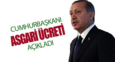 Asgari ücret açıklandı
