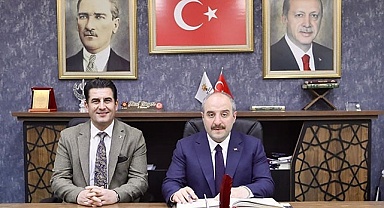 BAKAN VARANK, AK PARTİ İL BAŞKANI GÜNGÖR’Ü ZİYARET ETTİ