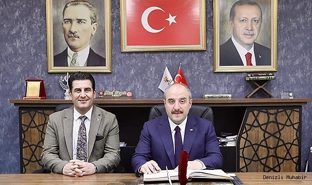 BAKAN VARANK, AK PARTİ İL BAŞKANI GÜNGÖR’Ü ZİYARET ETTİ