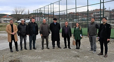 Başkan Şevik, Sosyal Tesis çalışmalarını yerinde inceledi
