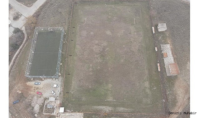 BAŞKARCI FUTBOL SAHASI YENİDEN DOĞUYOR