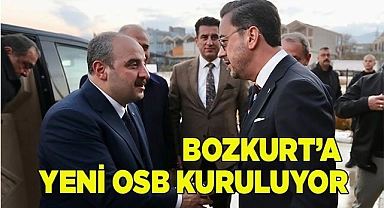 BOZKURT’A YENİ OSB KURULUYOR