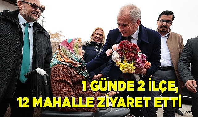 Bozkurt ve Çardak’ta Başkan Zolan sevgisi