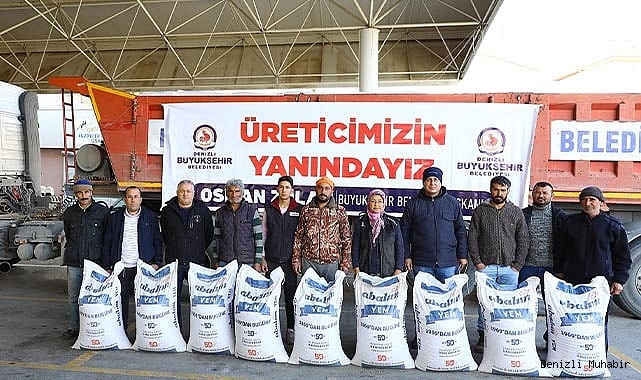 Büyükşehir’den üreticiye nakliye desteği