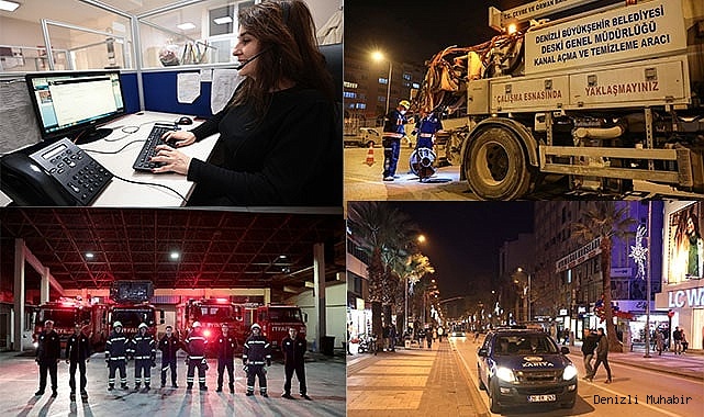 Büyükşehir ekipleri yeni yılda da nöbette olacak