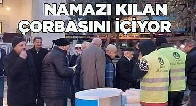ÇORBA GELENEĞİ DEVAM EDİYOR