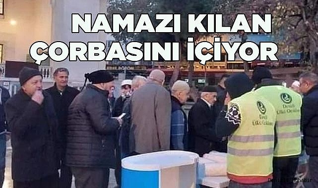 ÇORBA GELENEĞİ DEVAM EDİYOR
