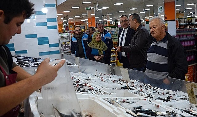 Denizli'de su ürünleri denetimleri gerçekleştirildi