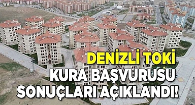 Denizli TOKİ kura başvurusu sonuçları açıklandı