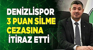 Denizlispor 3 puan silme cezasına itiraz etti